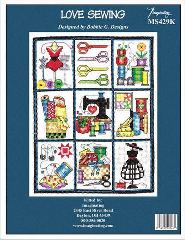 Love Sewing Kit By Bobbie G Designs - Imaginating Kits