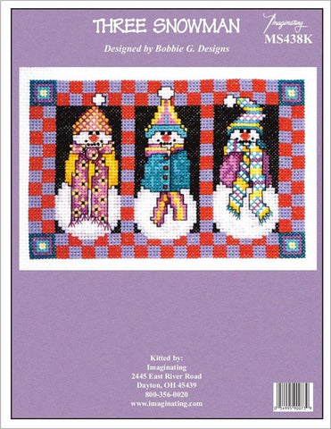 Three Snowman Kit By Bobbie G Designs - Imaginating Kits
