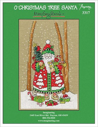 O'Christmas Tree Santa Kit By Mary Engelbreit  - Imaginating Kits
