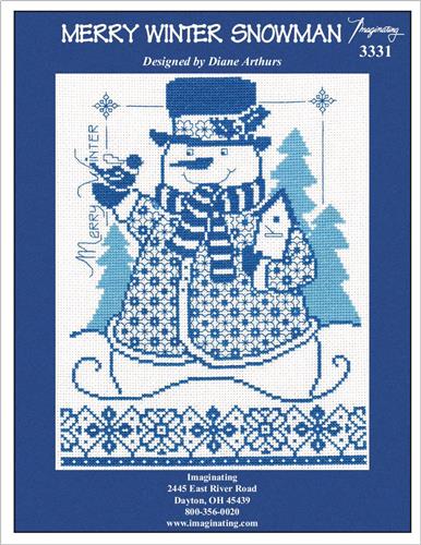 Merry Winter Snowman Kit By Diane Arthurs - Imaginating Kits