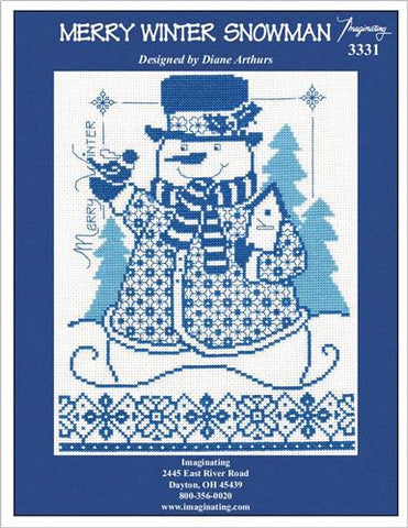 Merry Winter Snowman Kit By Diane Arthurs - Imaginating Kits