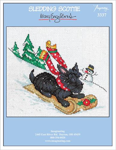 Sledding Scottie Kit By Mary Engelbreit  - Imaginating Kits