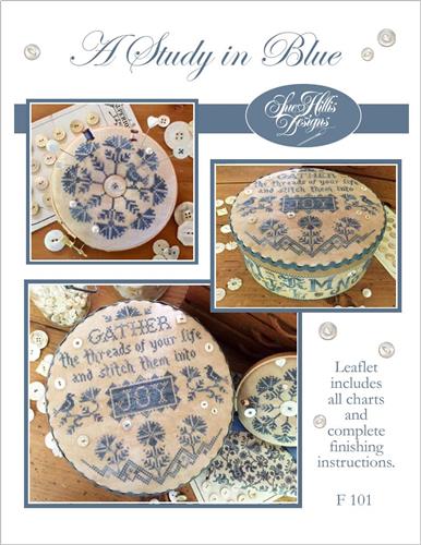 A Study In Blue By Sue Hillis Designs - Imaginating