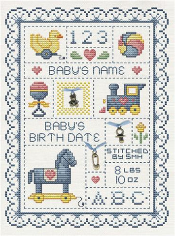 Baby's Sampler - Sue Hillis Designs
