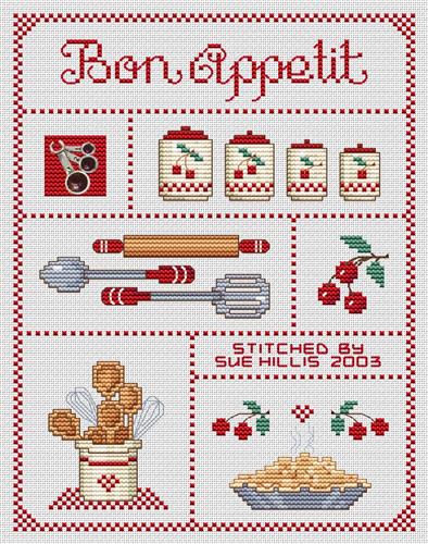 Bon Appetit - Sue Hillis Designs