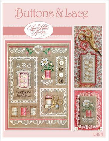 Buttons & Lace By Sue Hillis Designs - Imaginating