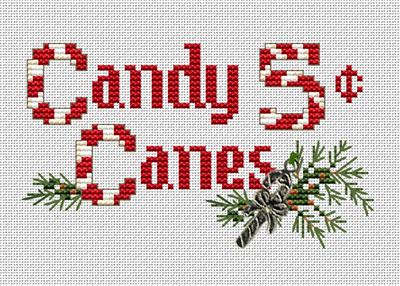 Candy Canes - Sue Hillis Designs