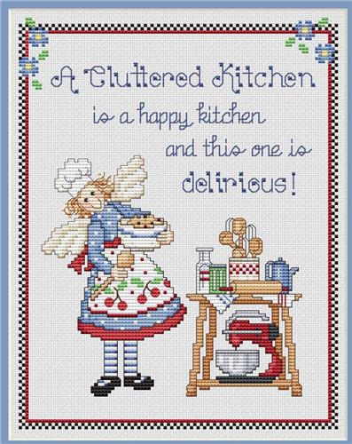 Cluttered Kitchen By Sue Hillis Designs - Imaginating