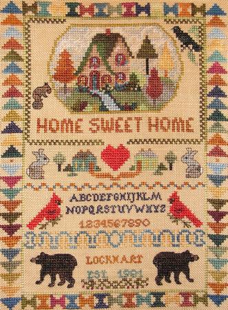 Home Sweet Home Sampler - Cross-Point Designs