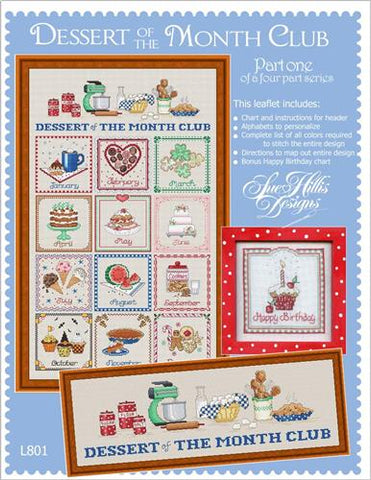 Dessert Of The Month Club Part One By Sue Hillis Designs - Imaginating