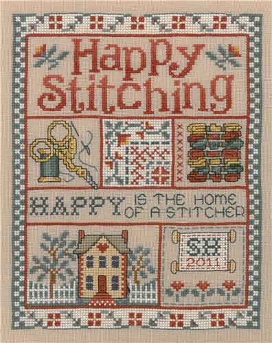 Happy Stitching By Sue Hillis Designs - Imaginating