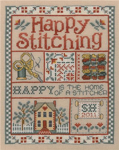 Happy Stitching By Sue Hillis Designs - Imaginating