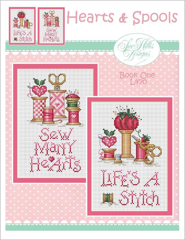 Hearts & Spools By Sue Hillis Designs - Imaginating