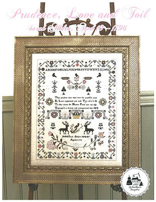 Prudence: Love And Toil - 1897 Schoolhouse Samplers