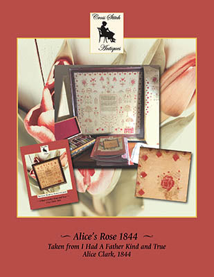 Alice's Rose 1844 - Cross Stitch Antiques
