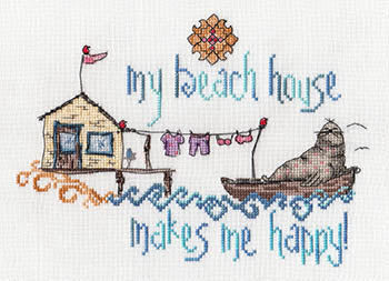 My Beach House Makes Me Happy - MarNic Designs