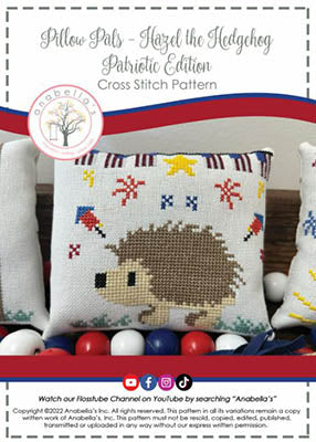 Hazel The Hedgehog Patriotic Edition - Anabella's