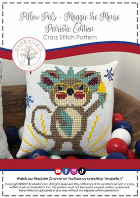 Maggie The Mouse Patriotic Edition - Anabella's