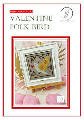 Valentine Folk Bird - Yasmin's Made With Love