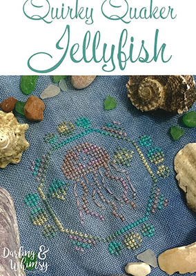 Quirky Quaker: Jellyfish - Darling & Whimsy Designs