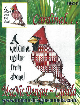 Cardinal: A Welcome Visitor From Above - MarNic Designs