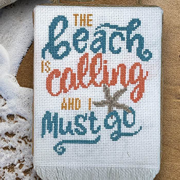 Beach Is Calling - Barefoot Needleart