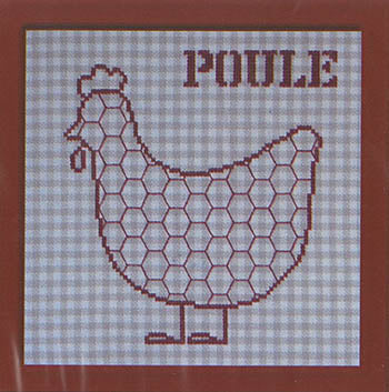 Poule (Chicken) - Jardin Prive'