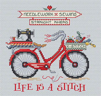 Life Is A Stitch - Sue Hillis Designs