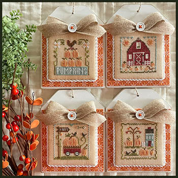 Cross Stitch Petites: Pumpkin Farm Petites - Little House Needleworks