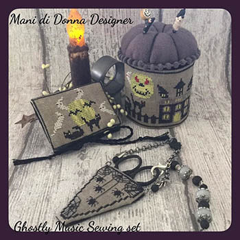 Ghostly Music Sewing Set - Mani Di Donna