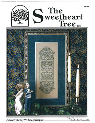 Joined This Day Wedding Sampler - Sweetheart Tree