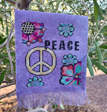 Peace Prayer Flag - Jan Hicks Creates