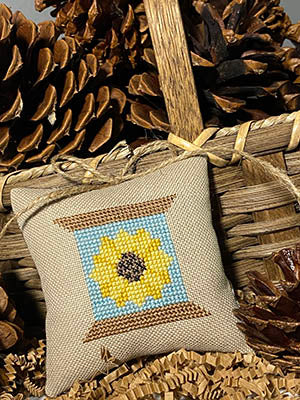 Sunflower Spool - Crafty Bluebonnet Designs