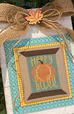 Happy Fall Spool - Crafty Bluebonnet Designs