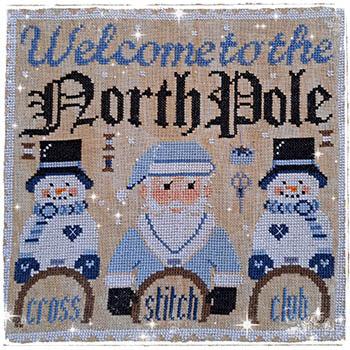 North Pole Cross Stitch Club - Fairy Wool In The Wood