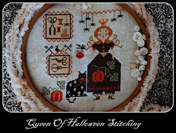 Queen Of Halloween Stitching - Nikyscreations
