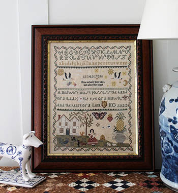 Give Your Heart: The Midwife's Sampler - Cosford Rise Stitchery