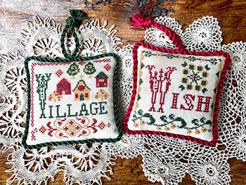 Vintage Christmas Alphabet 10 - Jan Hicks Creates