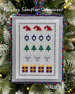 Holiday Sampler Ornament - Works by ABC