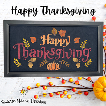 Happy Thanksgiving - Southern Stitchers Co.