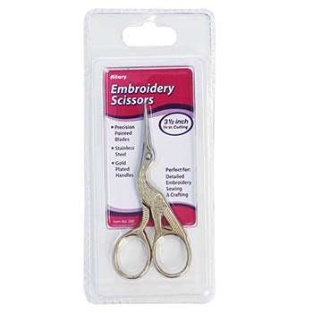 Allary Embroidery Stork Scissors