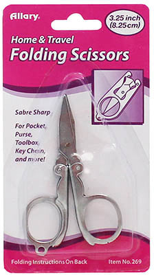 Home & Travel Folding Embroidery Scissors