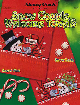 Snow Couple Welcome Towels - Stoney Creek