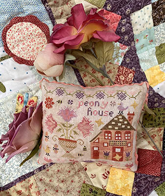 Peony House: The Houses On Wisteria Lane - Pansy Patch Quilts & Stitchery