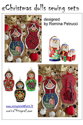 Christmas Dolls Sewing Set - Romy's Creations