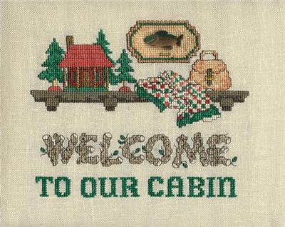 Lodge Welcome - Sue Hillis Designs