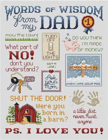 Love From Dad - Sue Hillis Designs