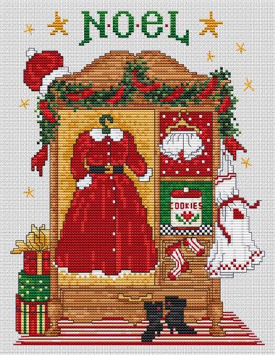 Mrs. Claus' Wardrobe - Sue Hillis Designs