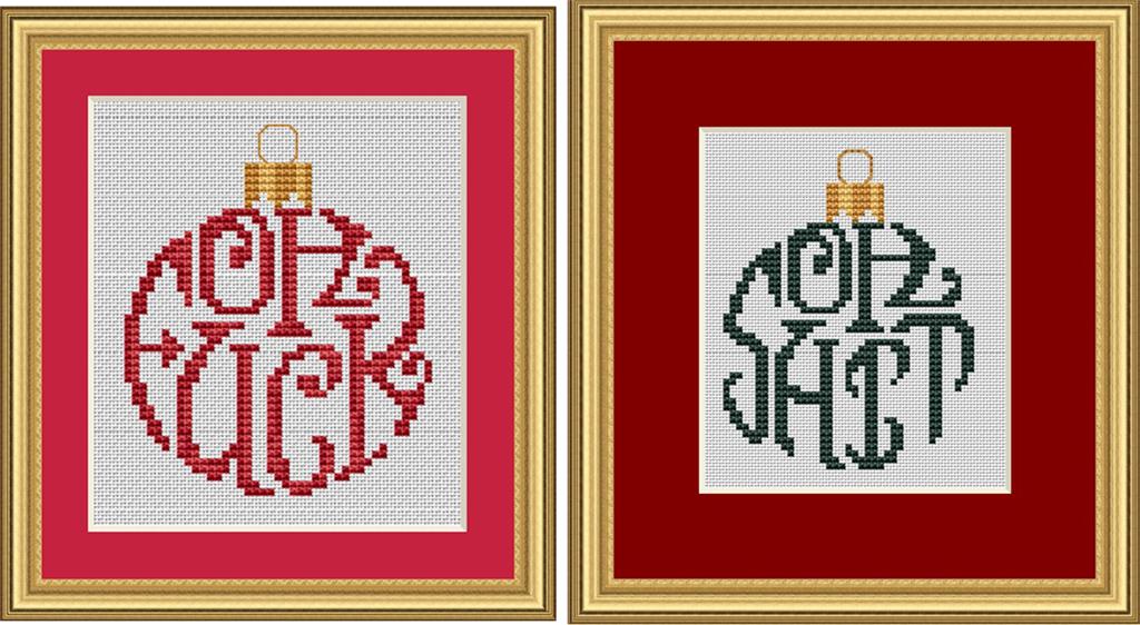 Humbug Ornaments Part 2 - White Willow Stitching