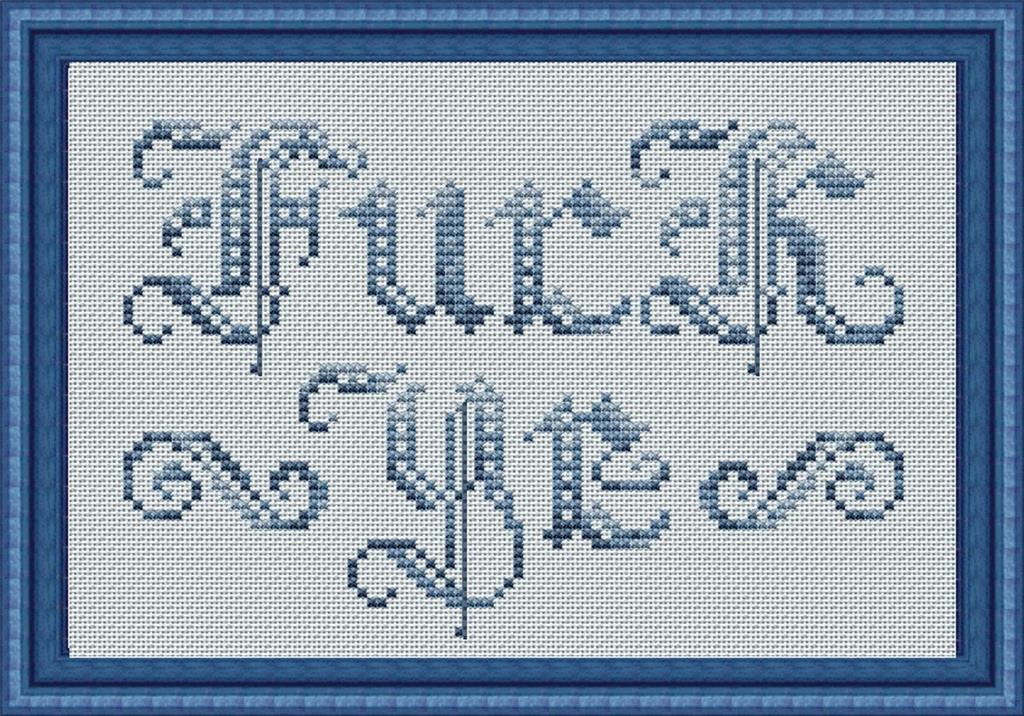 Fuck Ye! - White Willow Stitching